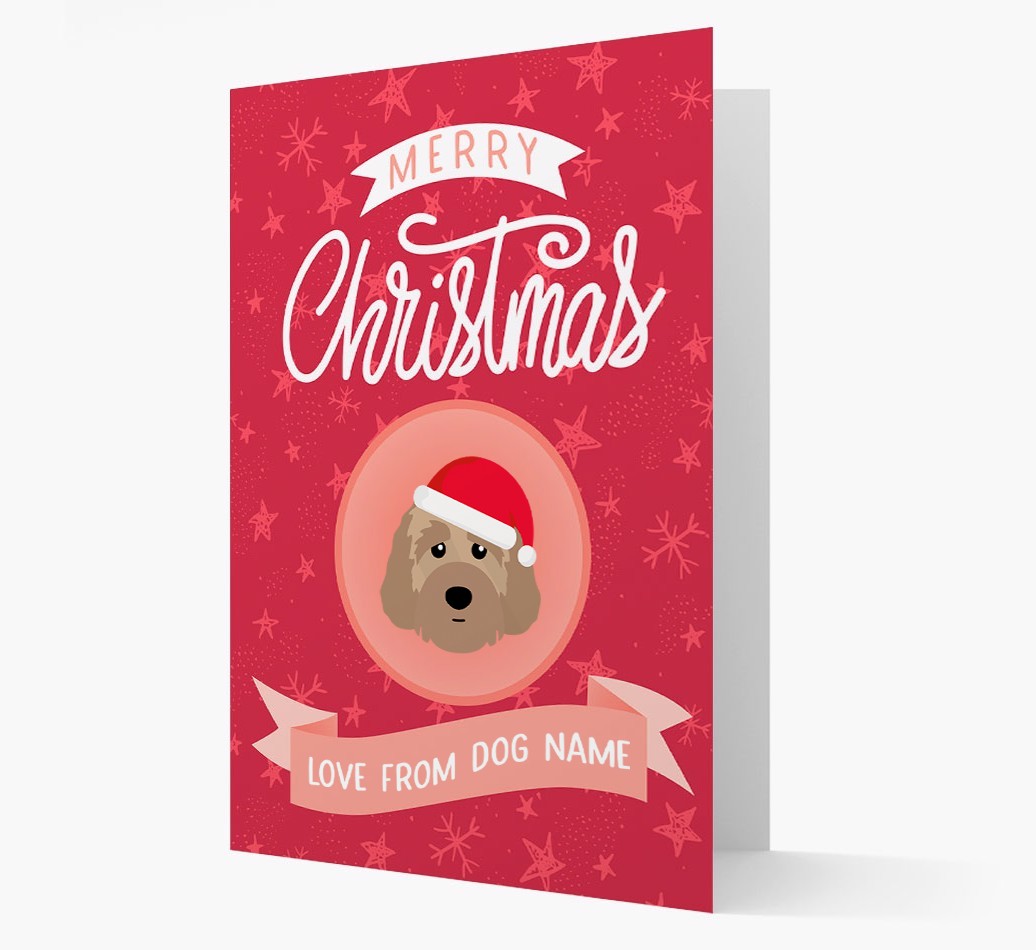 Merry Christmas: Personalized {breedFullName} Christmas Card