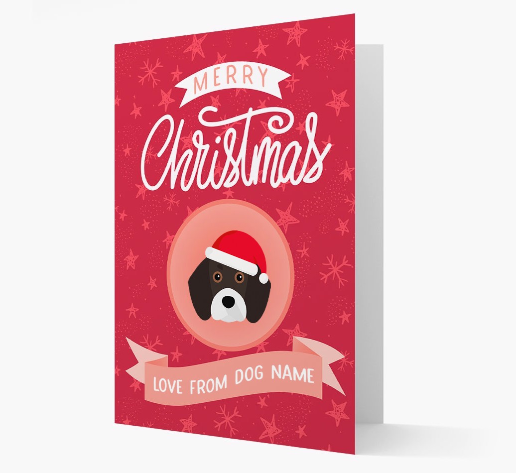 Merry Christmas: Personalised {breedFullName} Christmas Card