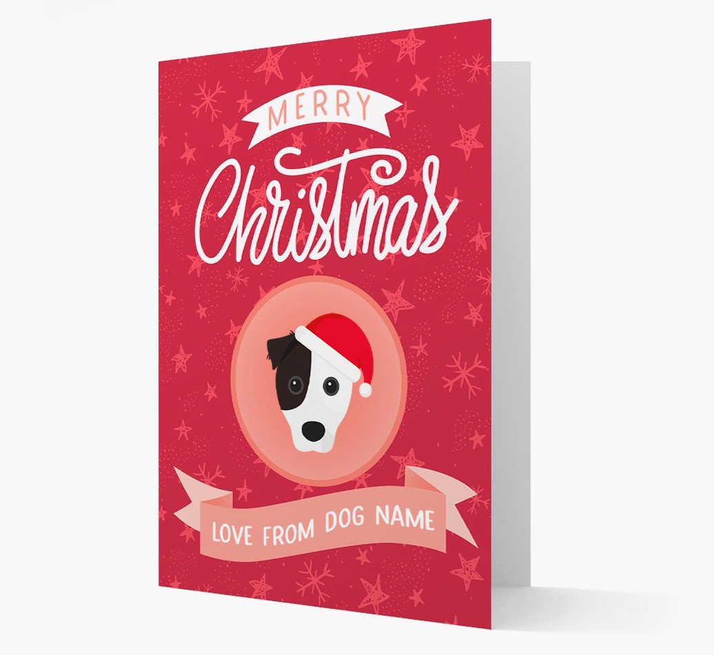 Merry Christmas: Personalized {breedFullName} Christmas Card