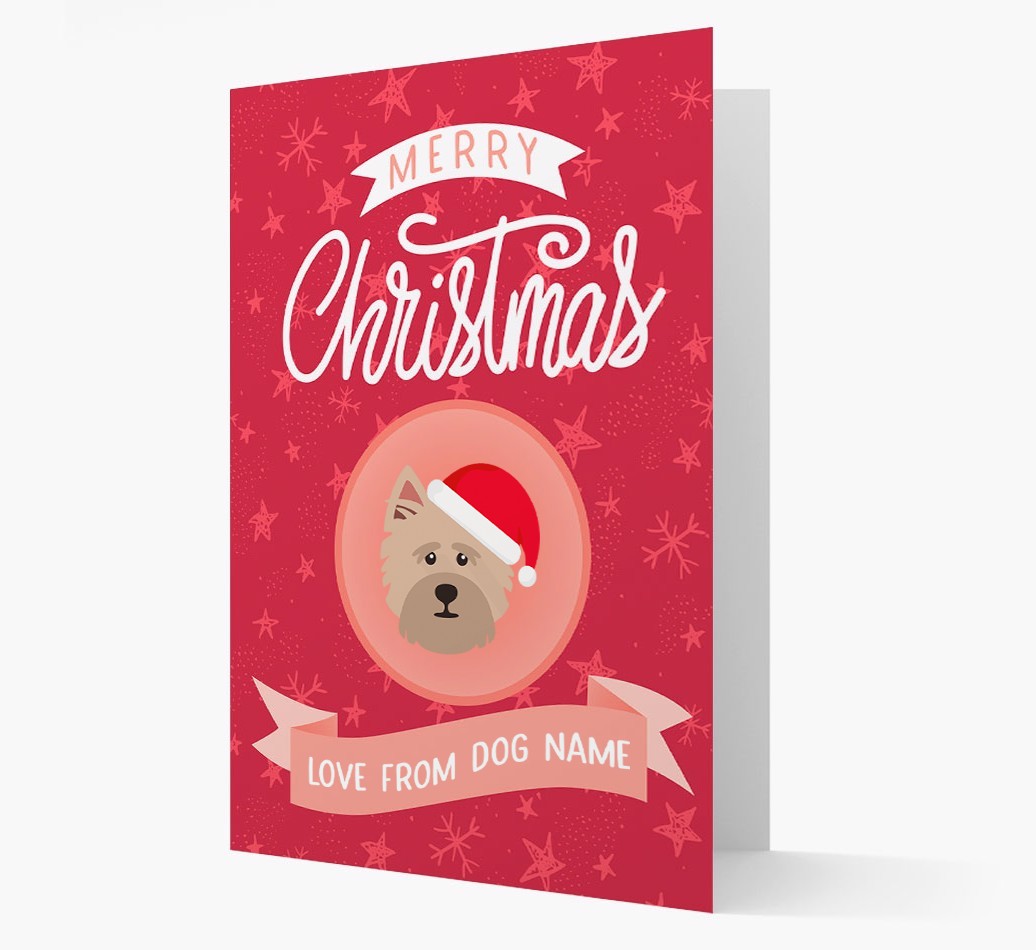 Merry Christmas: Personalized {breedFullName} Christmas Card