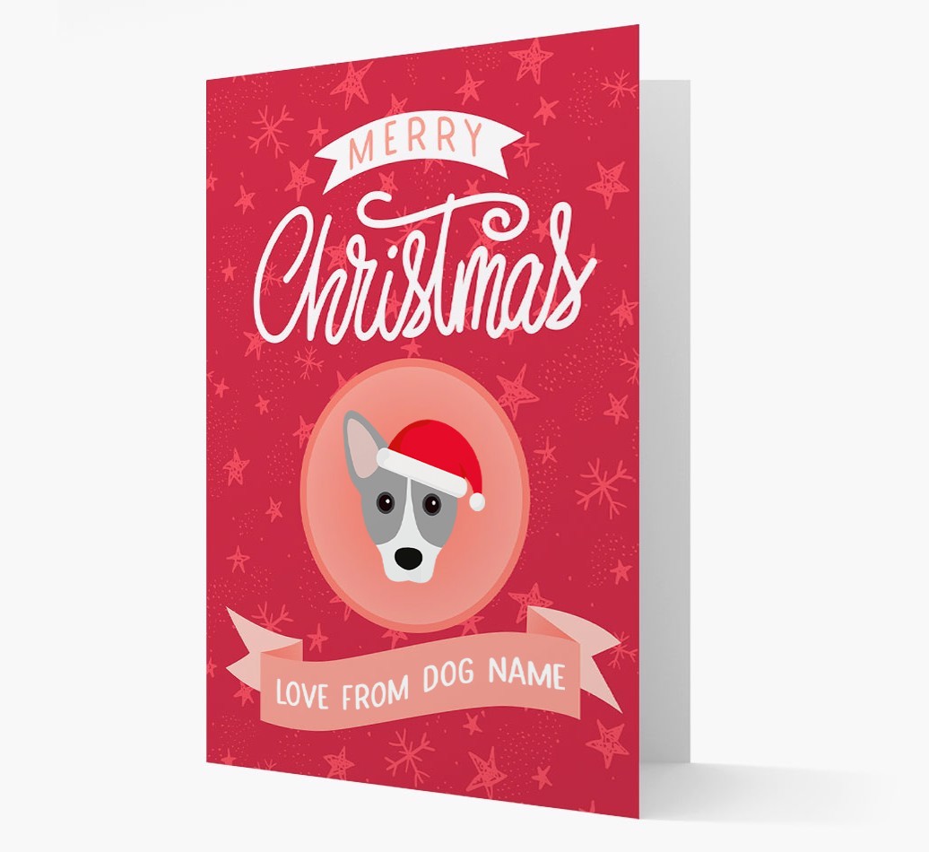 Merry Christmas: Personalized {breedFullName} Christmas Card
