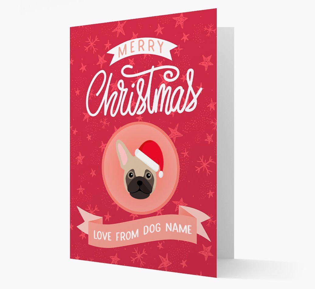 Merry Christmas: Personalised {breedFullName} Christmas Card