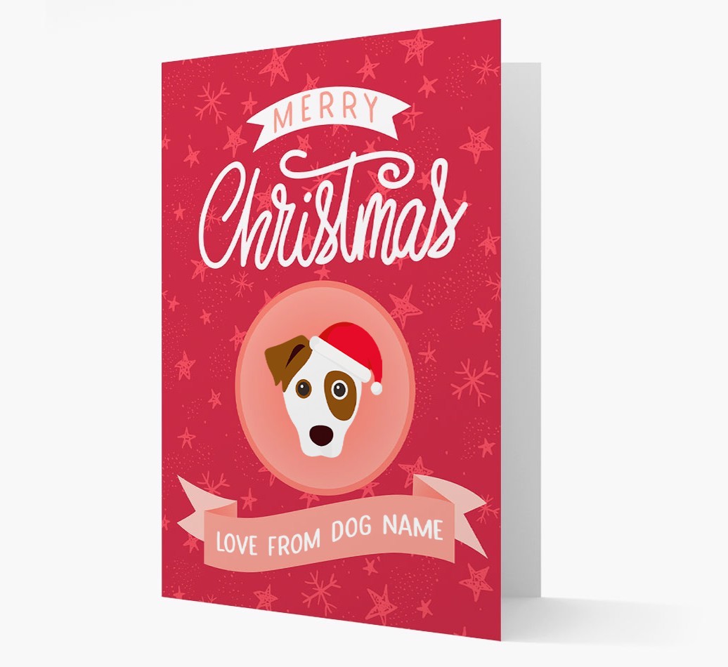 Merry Christmas: Personalized {breedFullName} Christmas Card
