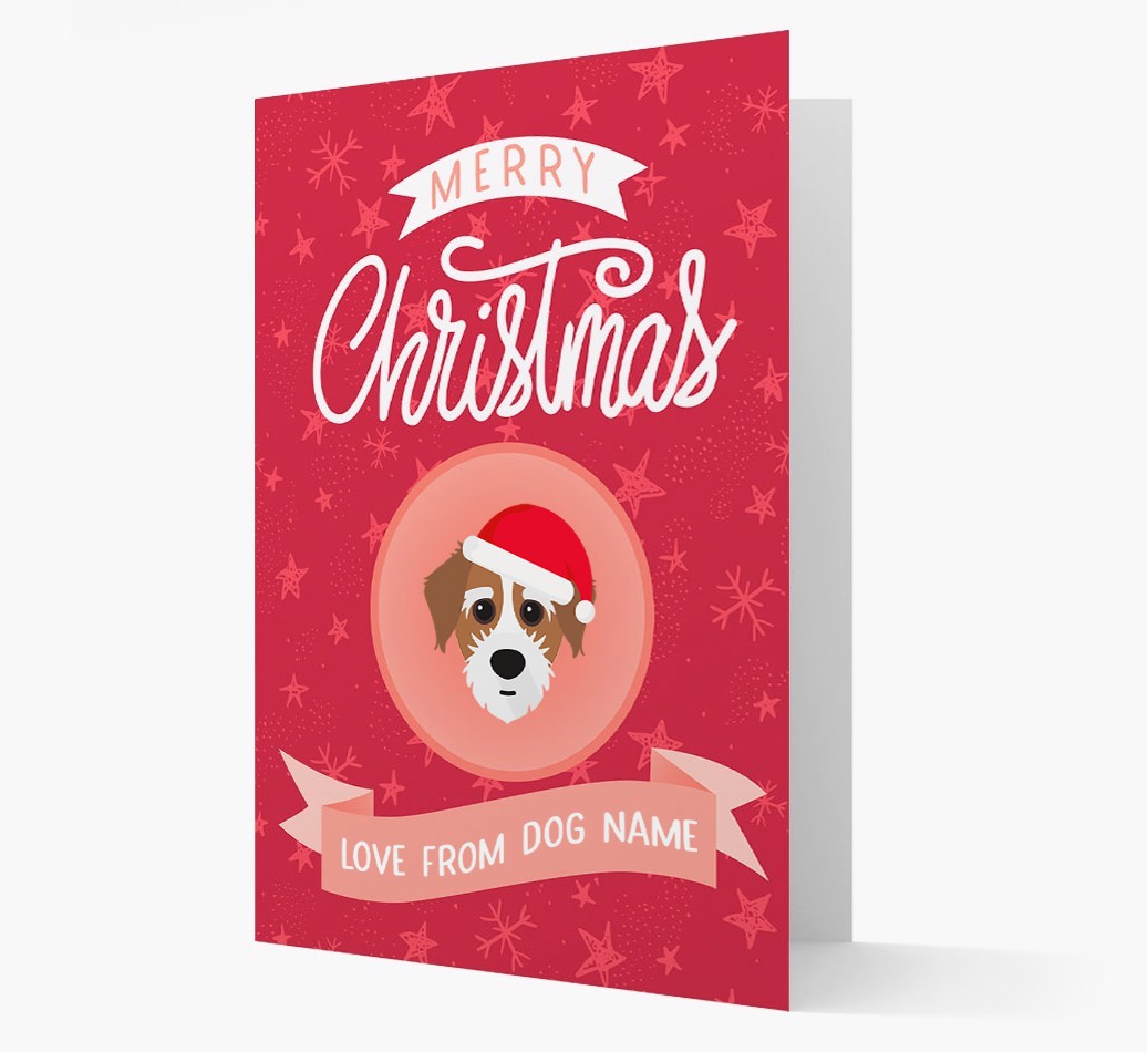 Merry Christmas: Personalized {breedFullName} Christmas Card