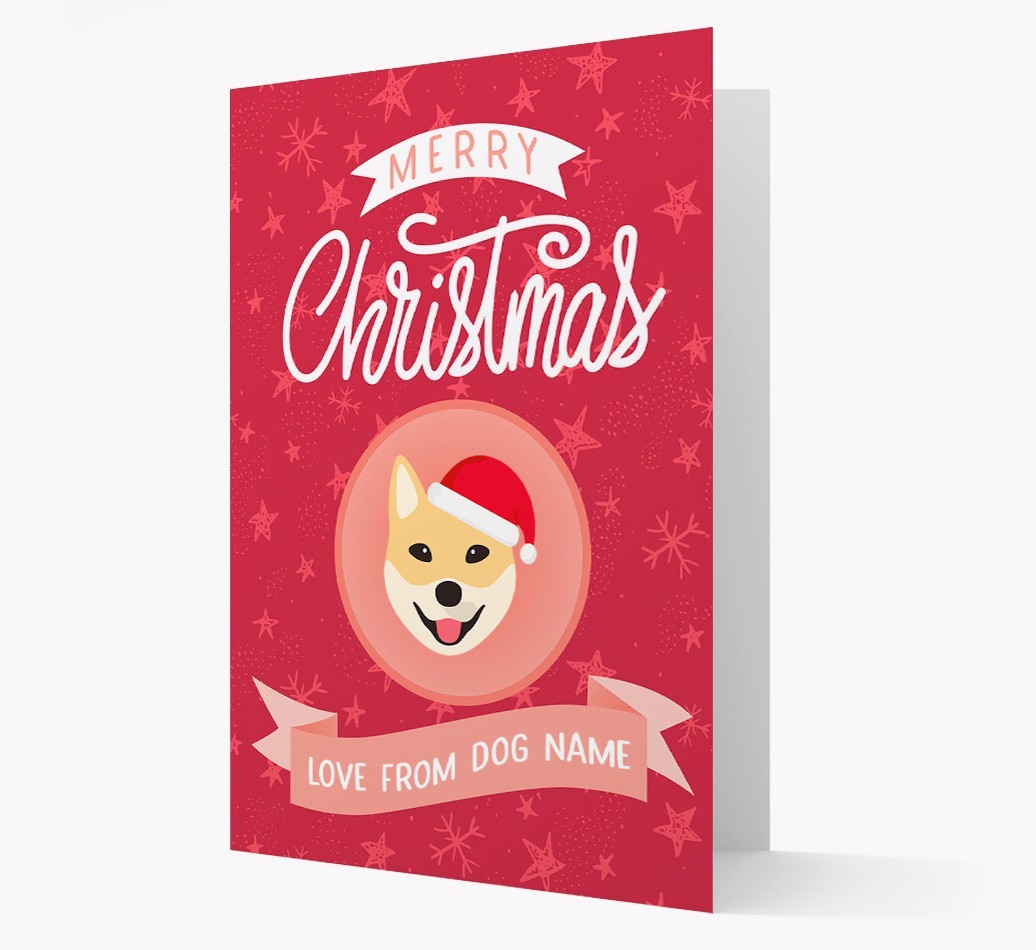 Merry Christmas: Personalised {breedFullName} Christmas Card