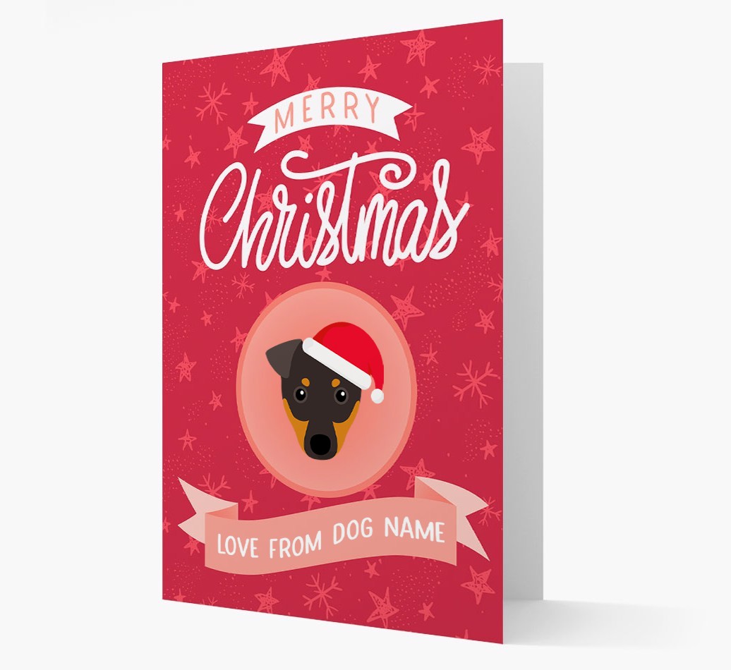 Merry Christmas: Personalized {breedFullName} Christmas Card