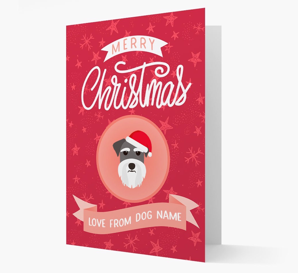 Merry Christmas: Personalised {breedFullName} Christmas Card
