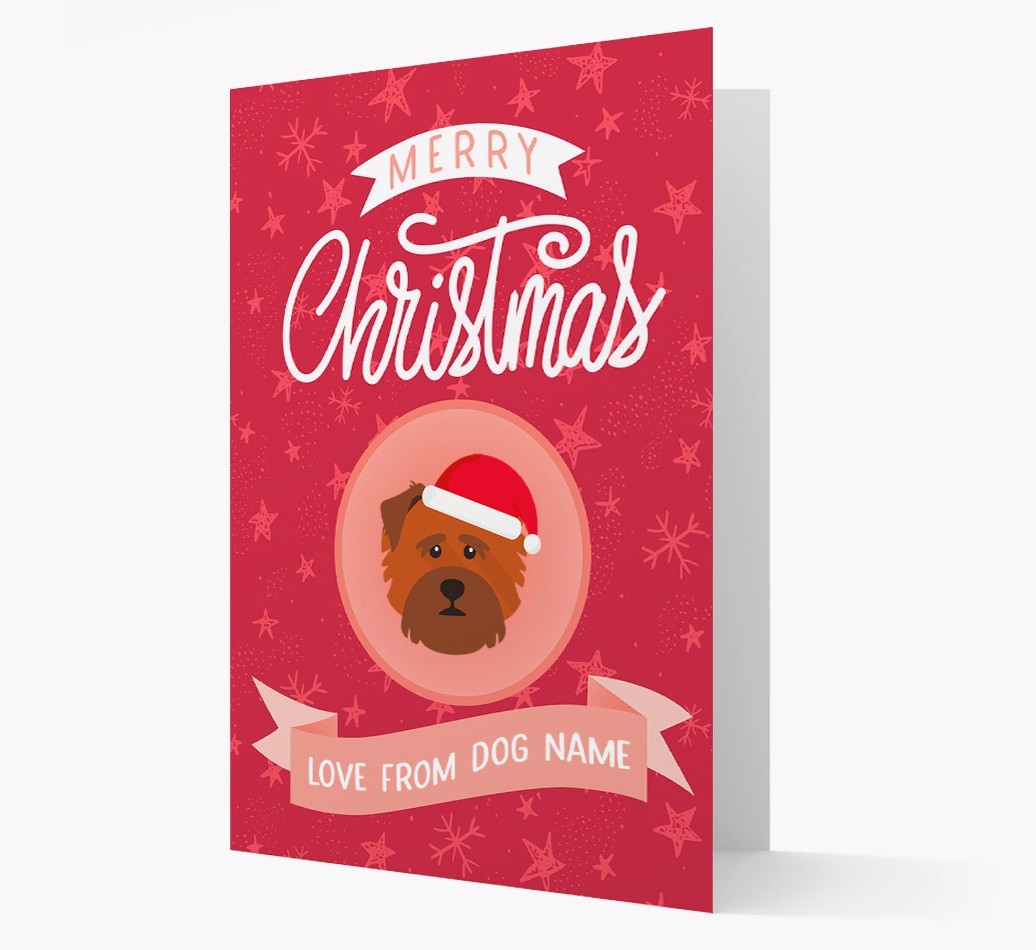 Merry Christmas: Personalised {breedFullName} Christmas Card