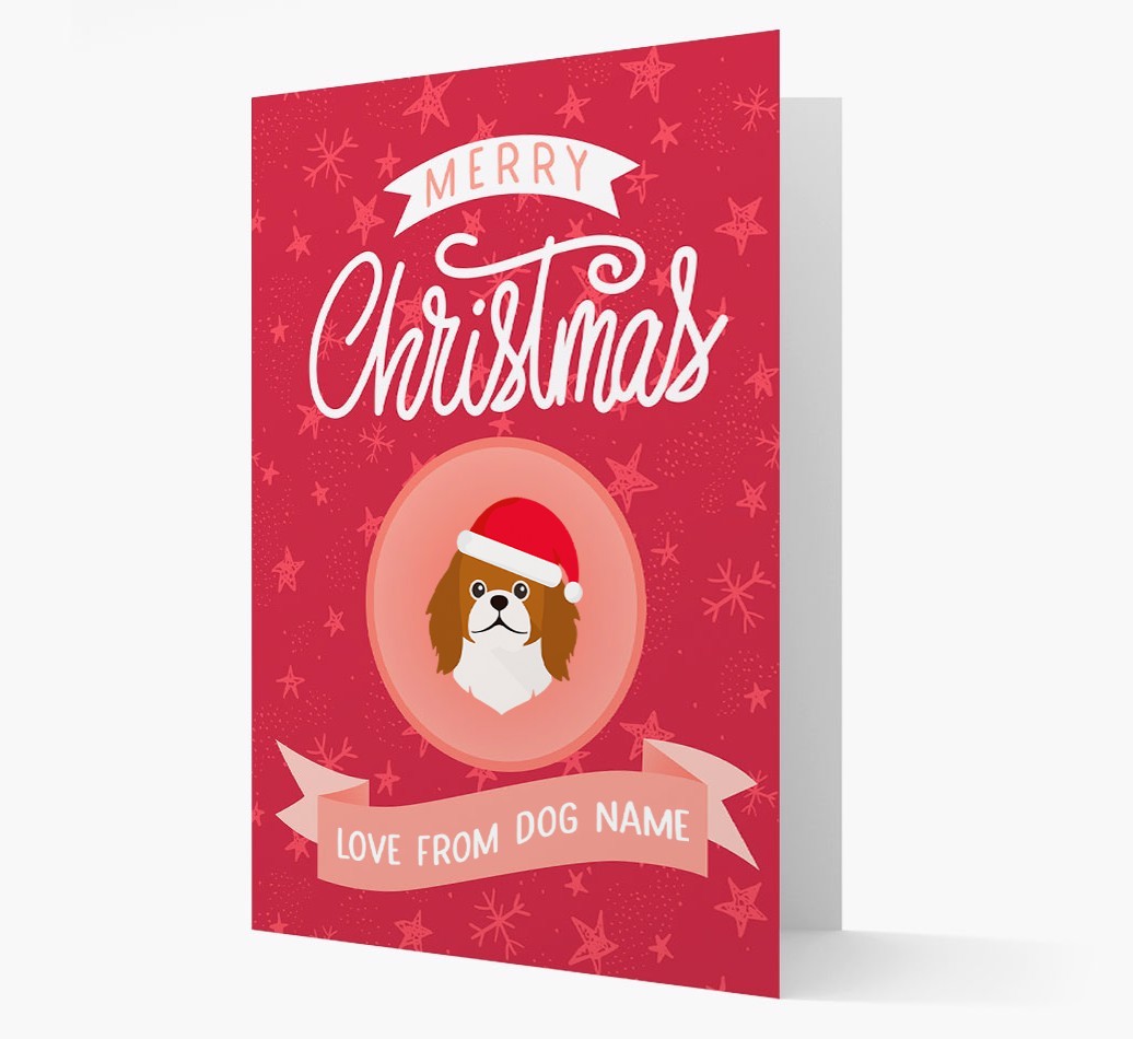 Merry Christmas: Personalized {breedFullName} Christmas Card