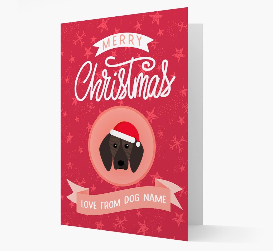 Merry Christmas: Personalized {breedFullName} Christmas Card