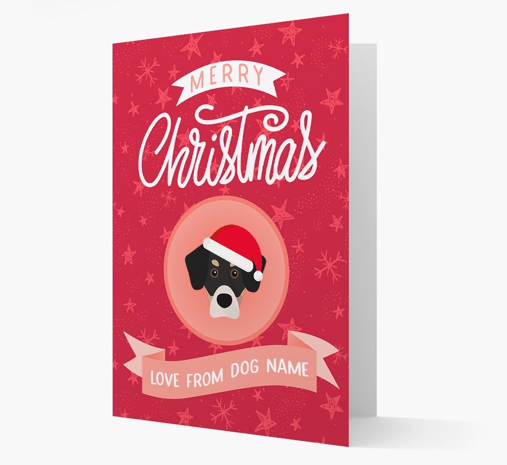 Merry Christmas: Personalized {breedFullName} Christmas Card