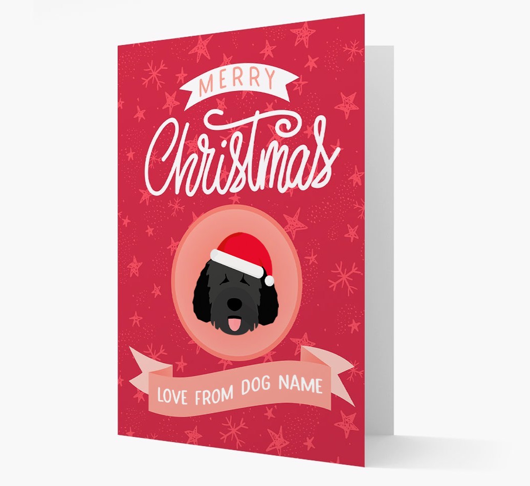 Merry Christmas: Personalized {breedFullName} Christmas Card