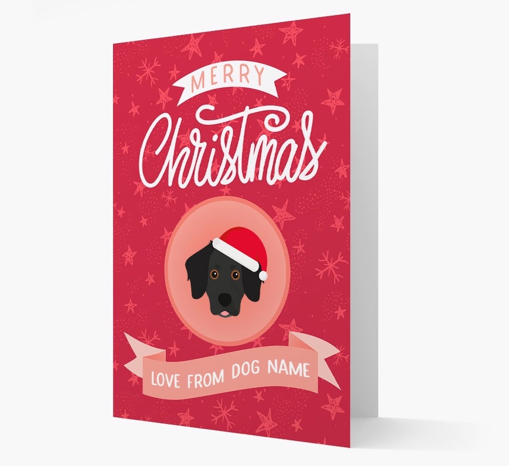 Merry Christmas: Personalized {breedFullName} Christmas Card