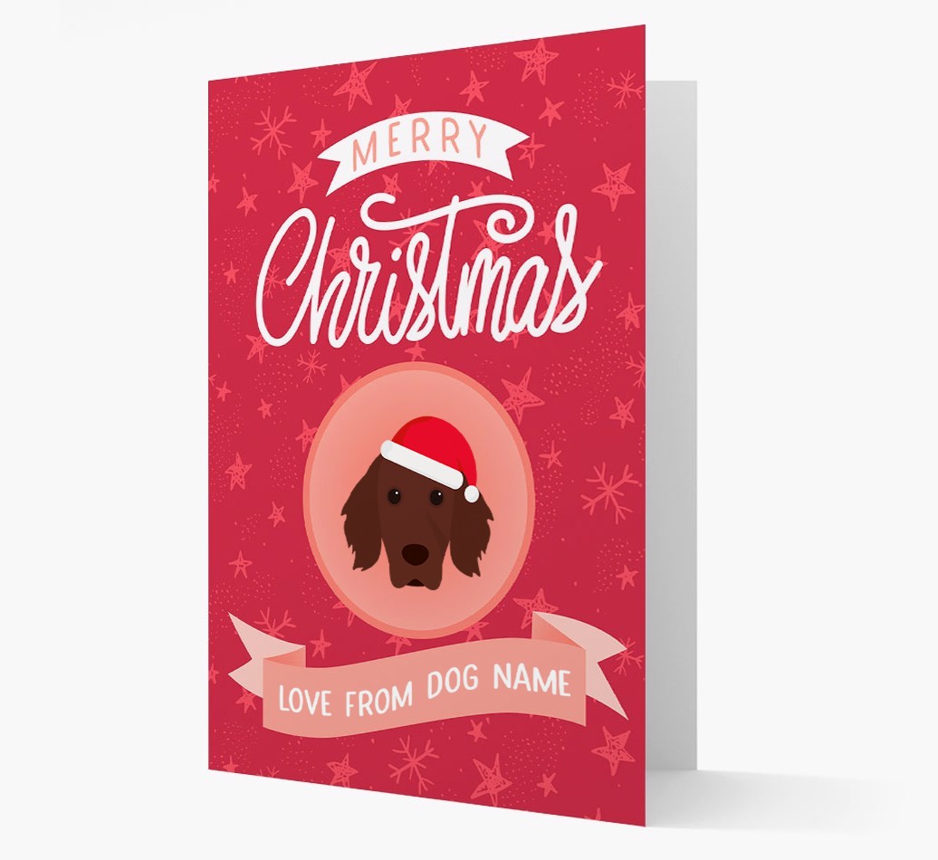 Merry Christmas: Personalized {breedFullName} Christmas Card