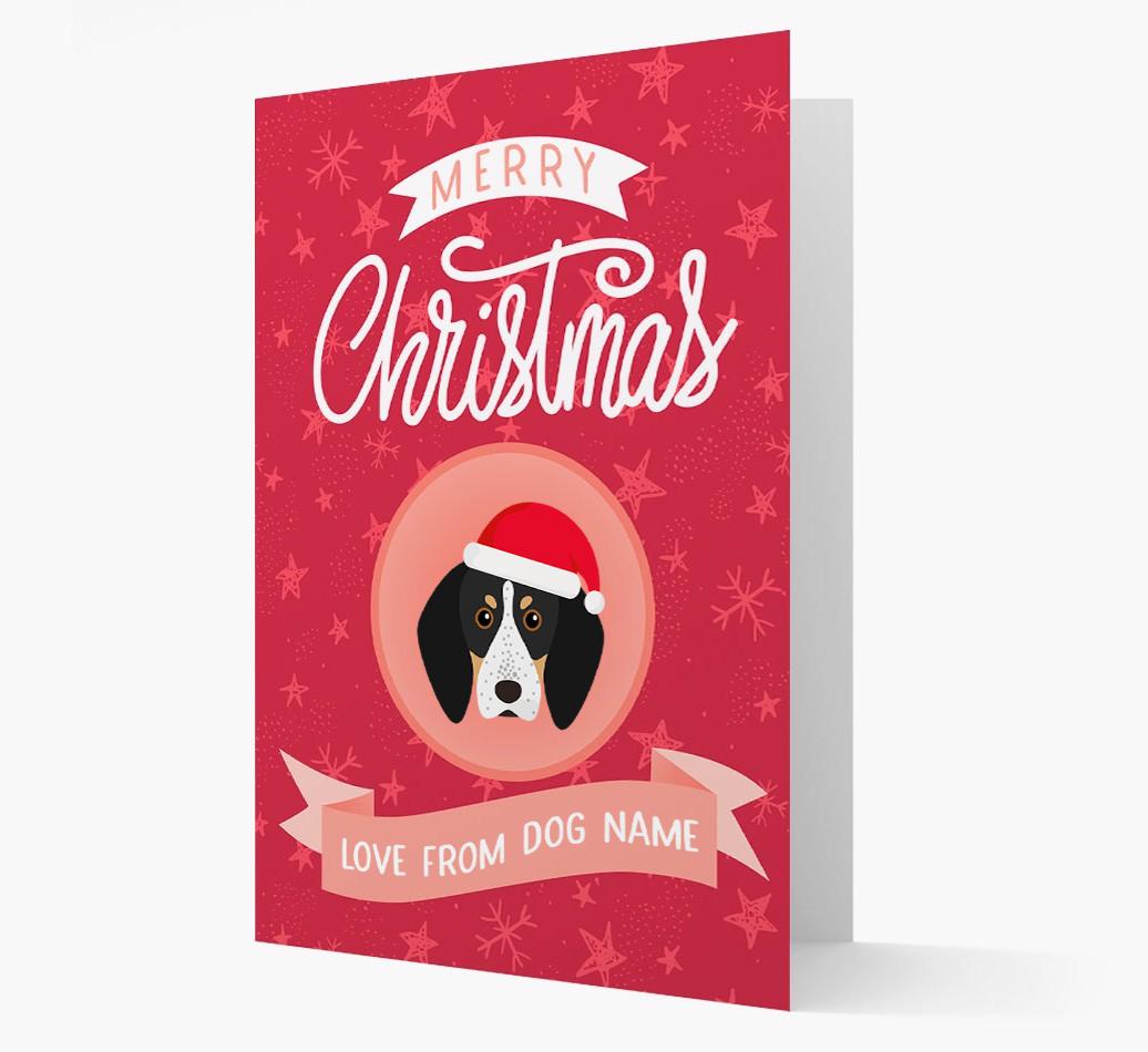 Merry Christmas: Personalized {breedFullName} Christmas Card