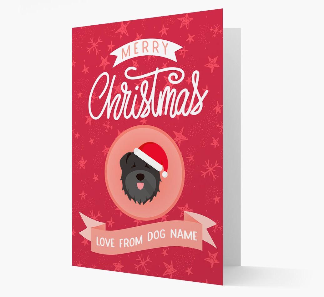 Merry Christmas: Personalized {breedFullName} Christmas Card