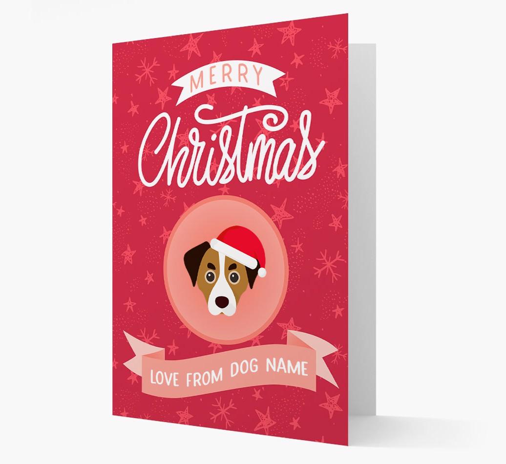 Merry Christmas: Personalized {breedFullName} Christmas Card