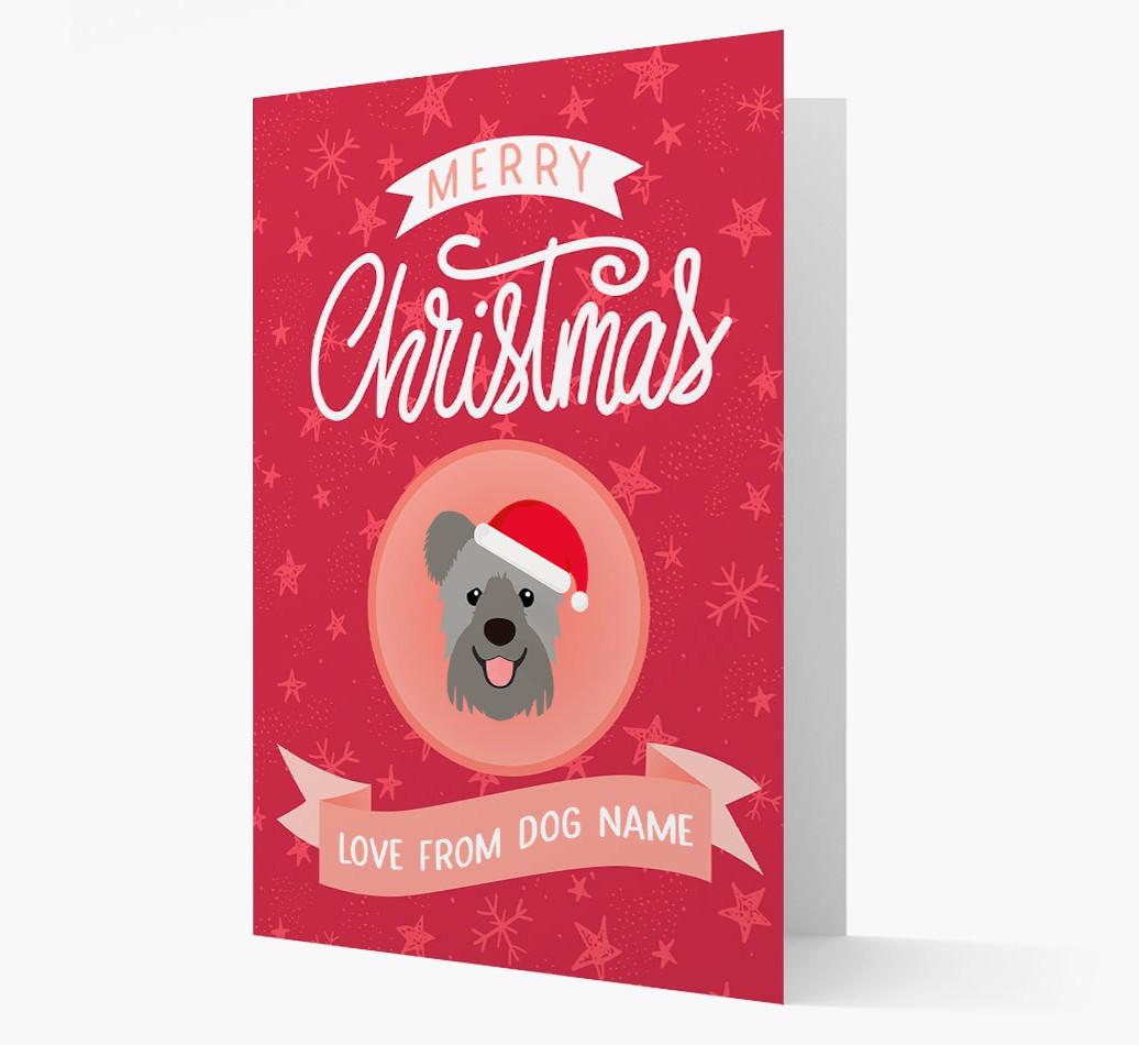 Merry Christmas: Personalized {breedFullName} Christmas Card