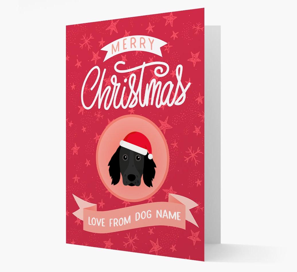 Merry Christmas: Personalized {breedFullName} Christmas Card