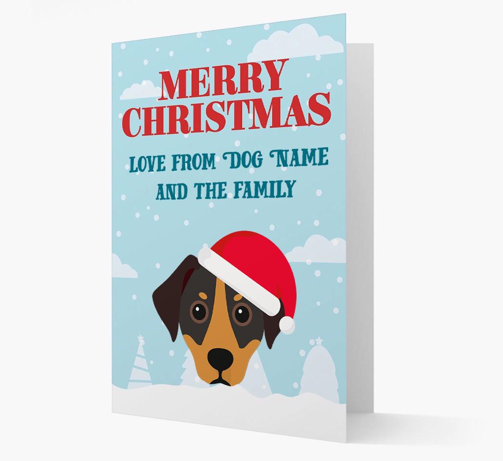 Love From the Family: Personalized {breedFullName} Christmas Card