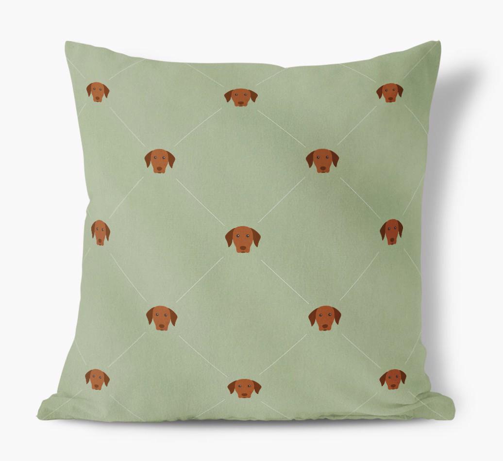 Diamond {breedFullName} Icon Pattern: Personalised Soft Touch Cushion