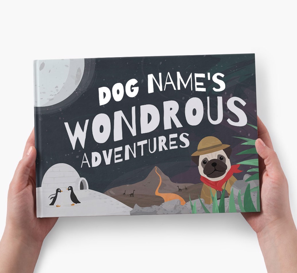 Personalised {dogsName}'s Wondrous Adventures Book