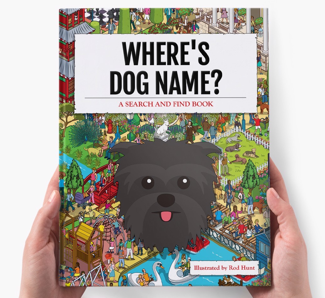 Personalised Where's {dogsName} Book