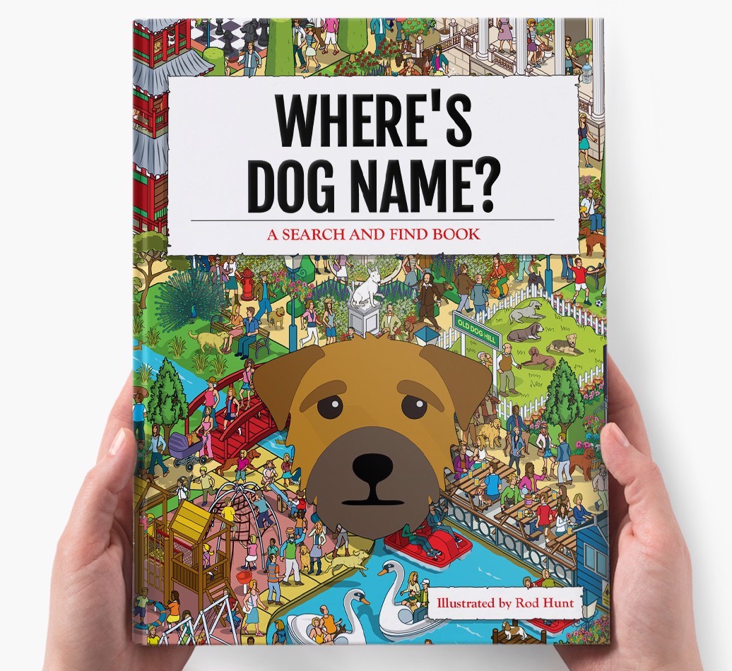 Personalised Where's {dogsName} Book