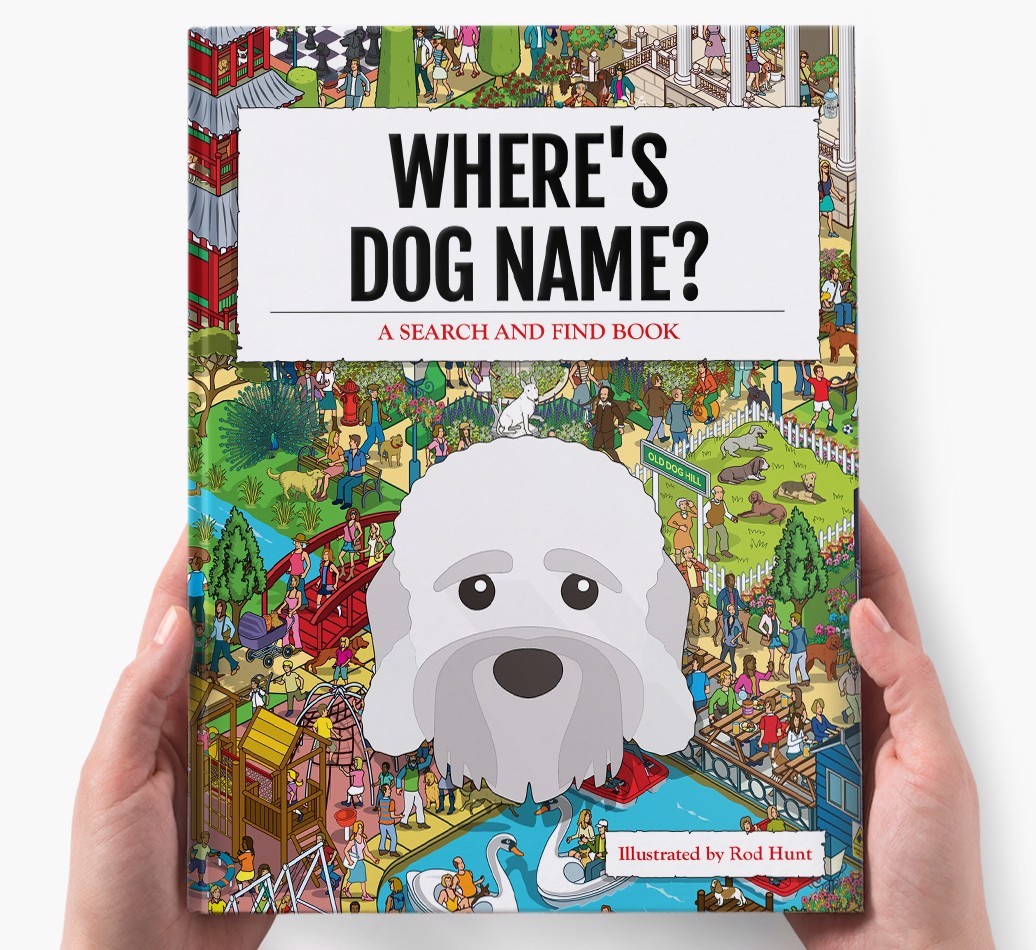 Personalised Where's {dogsName} Book