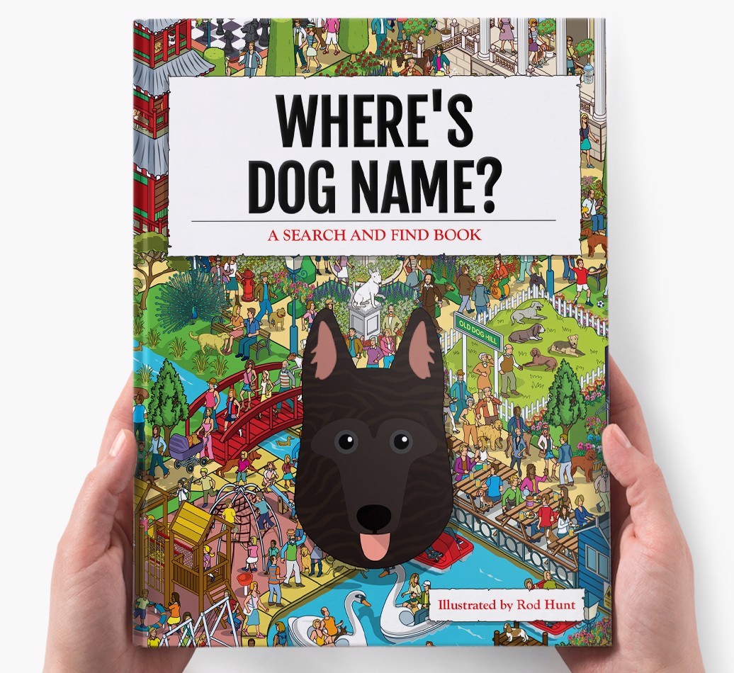 Personalised Where's {dogsName} Book