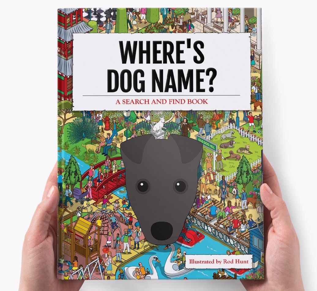Personalised Where's {dogsName} Book
