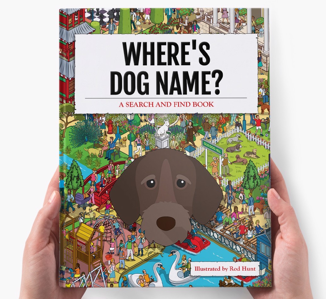 Personalised Where's {dogsName} Book