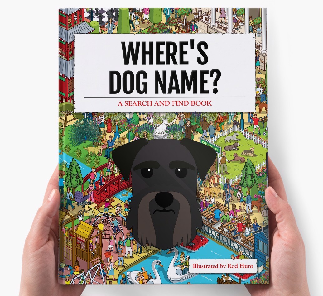 Personalised Where's {dogsName} Book