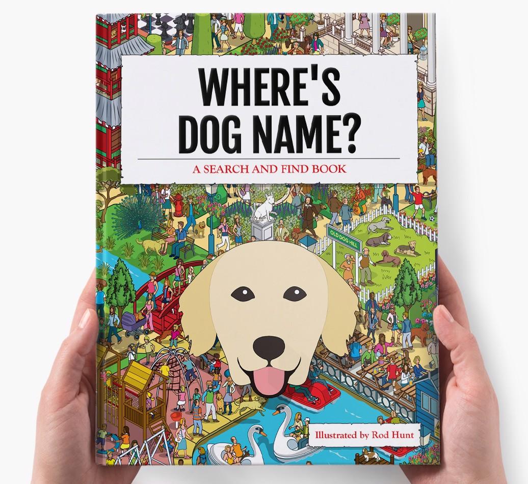Personalized Where's {dogsName} Book