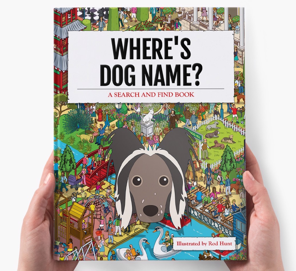 Personalised Where's {dogsName} Book