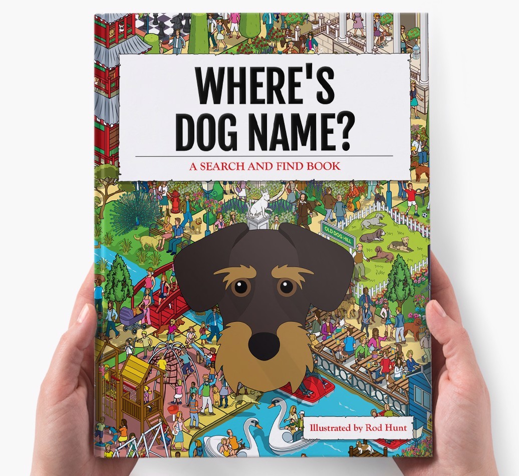 Personalised Where's {dogsName} Book