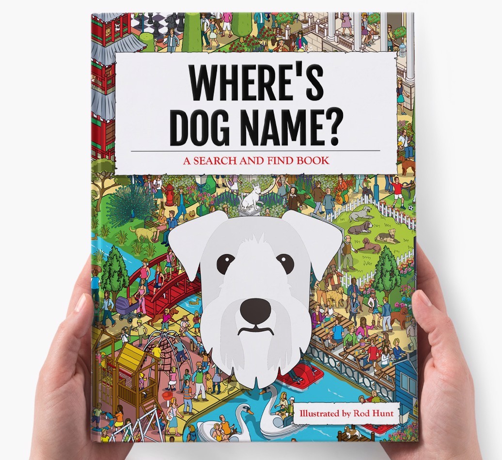 Personalised Where's {dogsName} Book