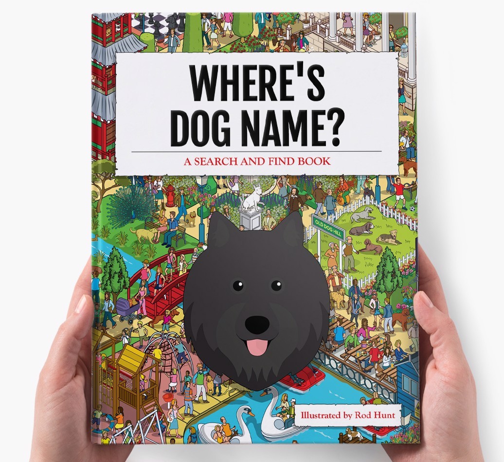 Personalised Where's {dogsName} Book