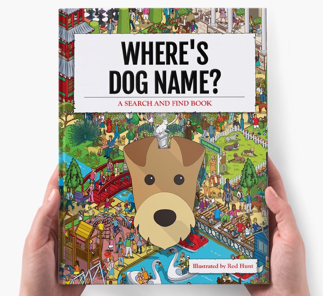 Personalised Where's {dogsName} Book