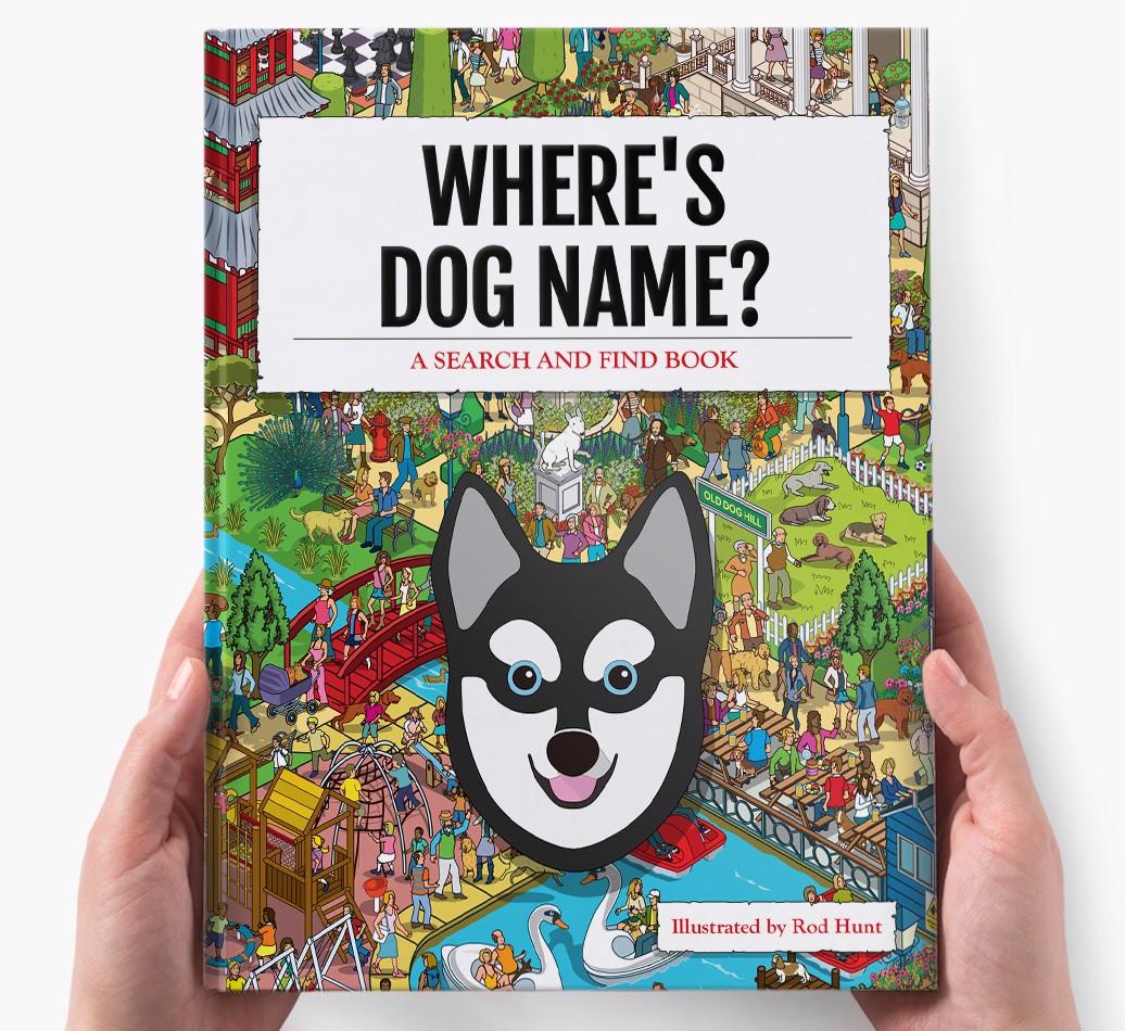 Personalized Where's {dogsName} Book