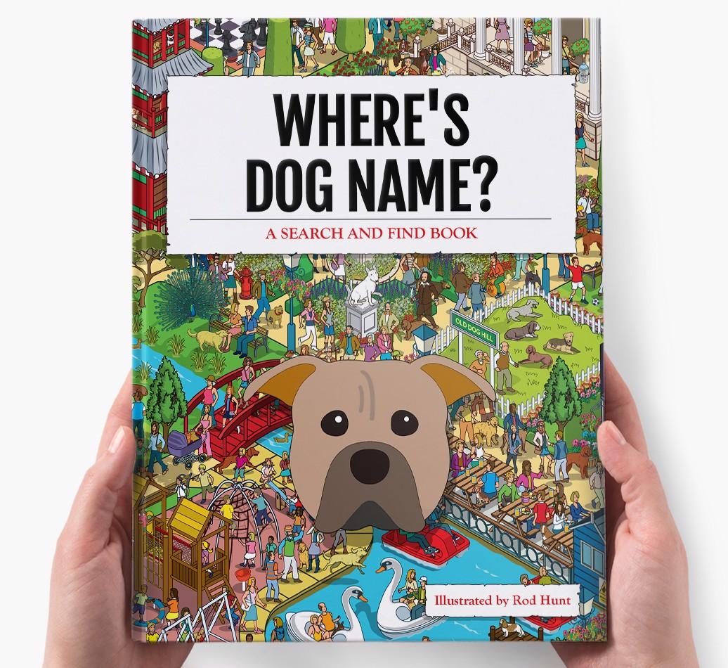 Personalised Where's {dogsName} Book