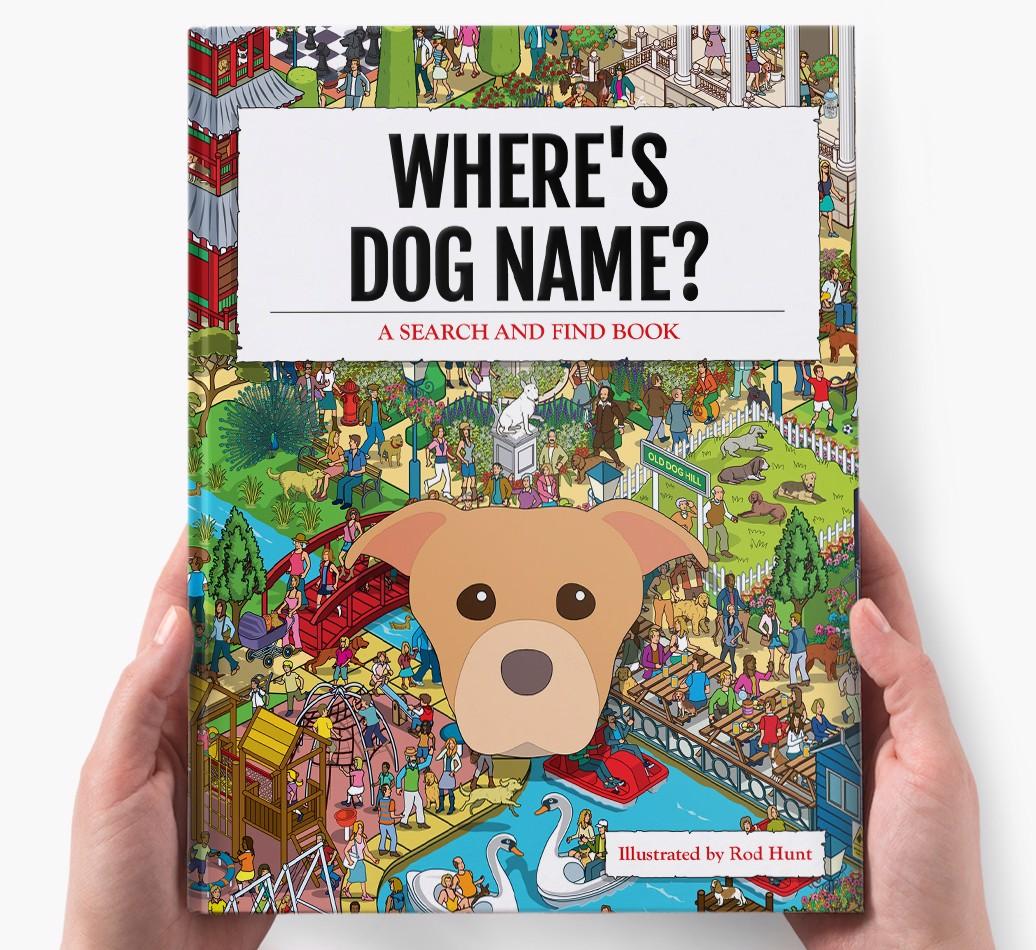 Personalized Where's {dogsName} Book
