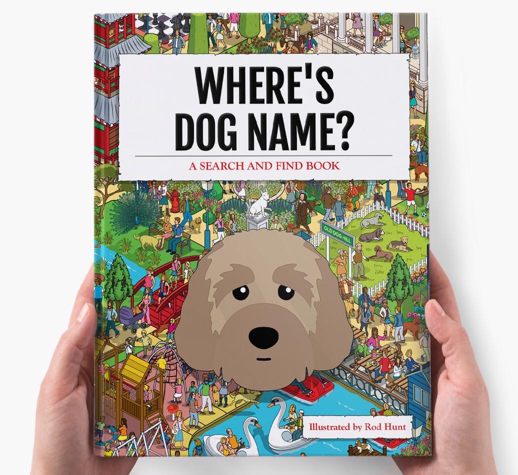 Personalised Where's {dogsName} Book