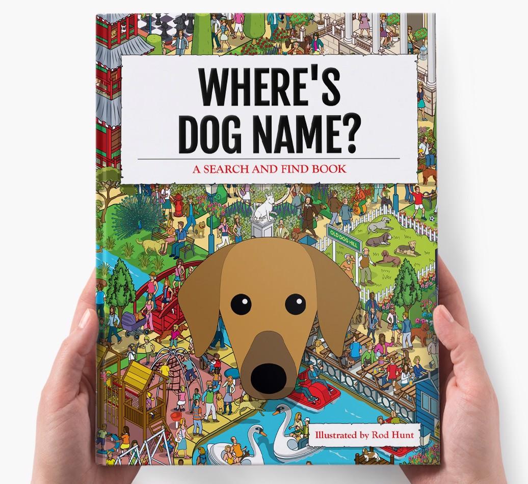 Personalized Where's {dogsName} Book