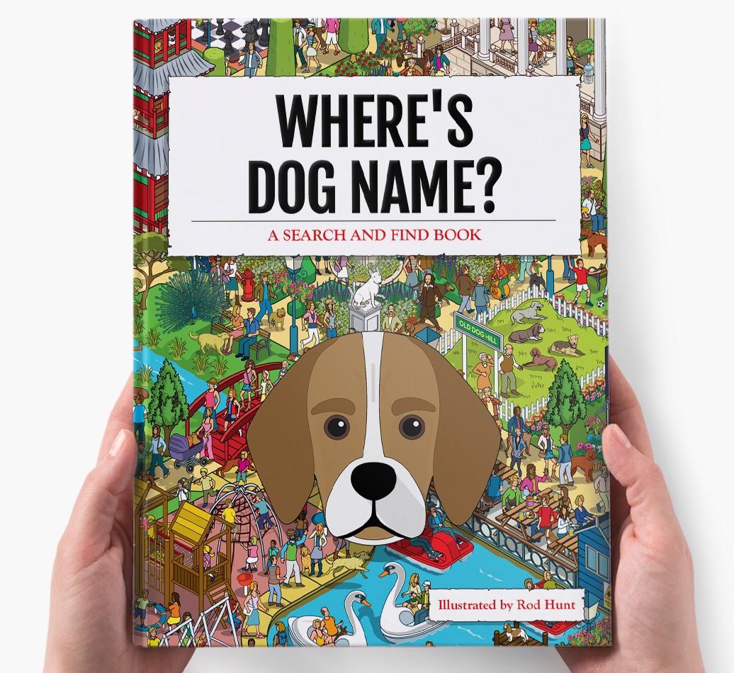 Personalized Where's {dogsName} Book