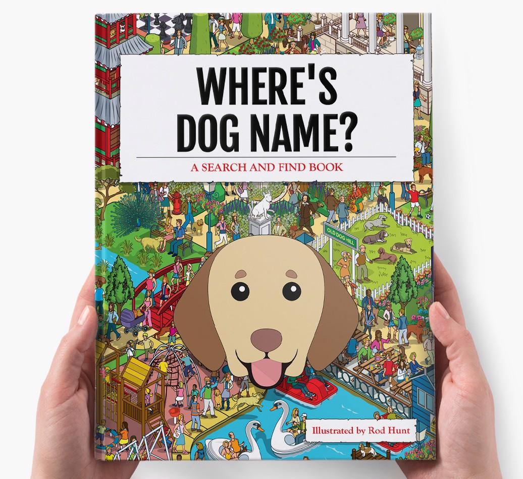 Personalized Where's {dogsName} Book