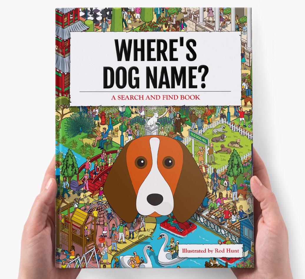 Personalized Where's {dogsName} Book