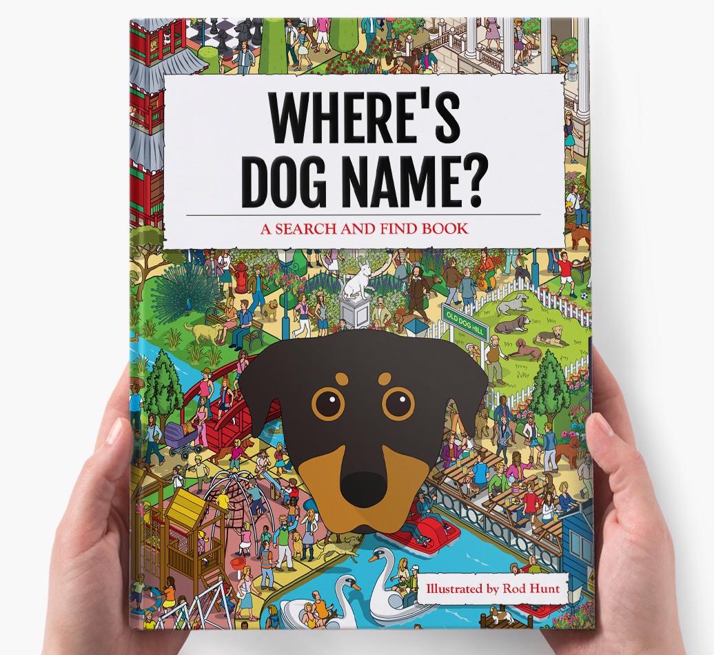 Personalized Where's {dogsName} Book
