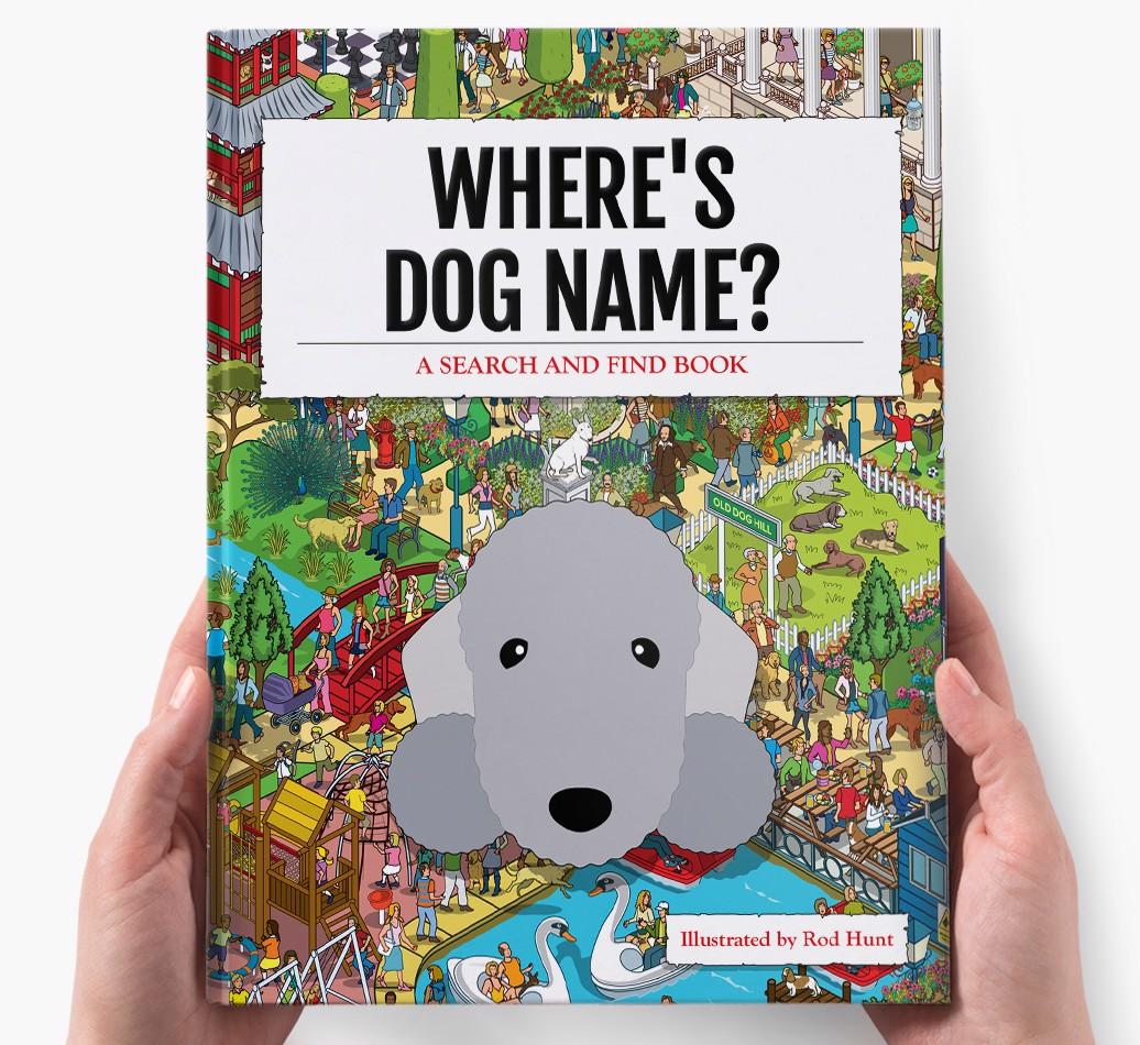 Personalised Where's {dogsName} Book