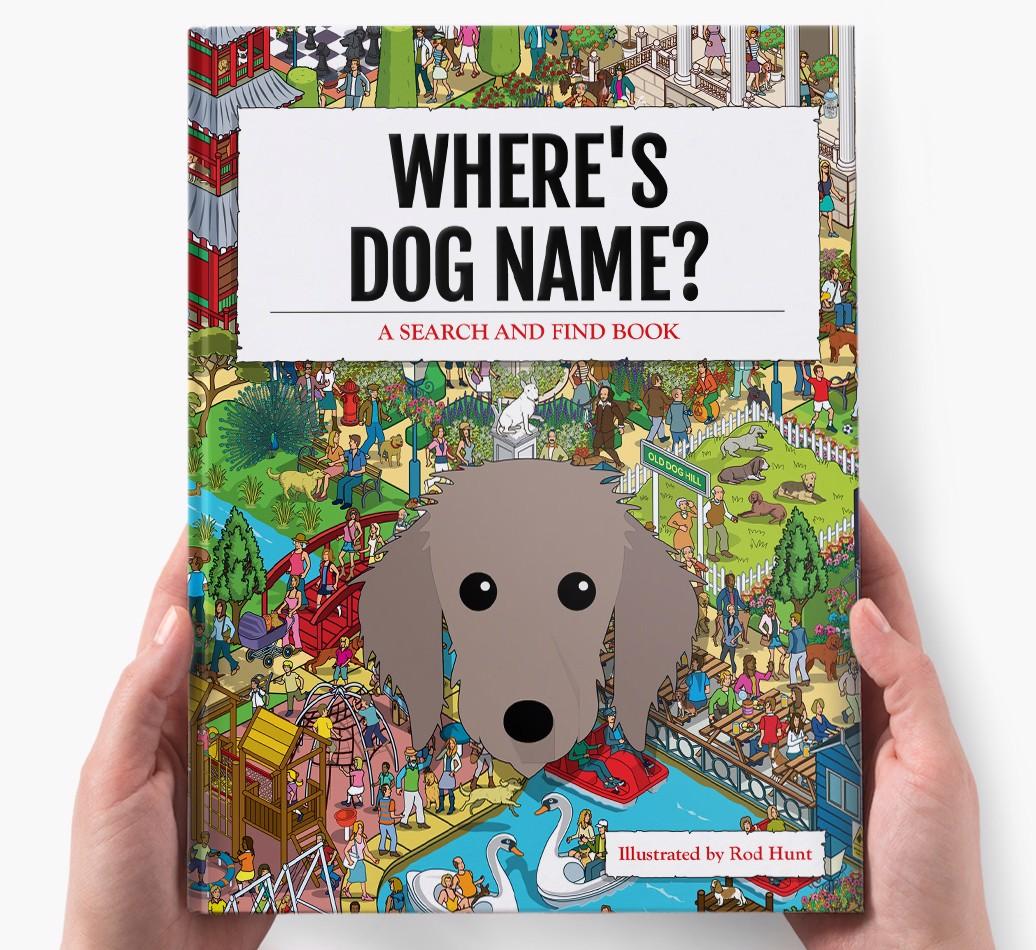 Personalized Where's {dogsName} Book